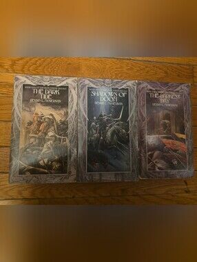 The Iron Tower Trilogy 1-3 Dennis L McKiernan First Signet Printings 80s Fantasy